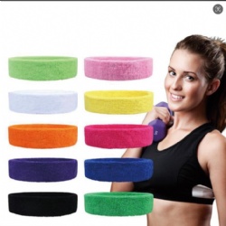 Unisex Cotton Polyester Sports Head Bands