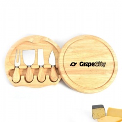 Cheese Board With Cutlery Set