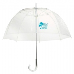 Clear Bubble Custom Umbrellas - 48