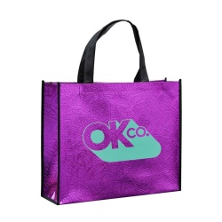 Laminated Metallic Non-woven Tote Bag